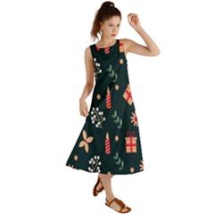Christmas-birthday Gifts Summer Maxi Dress by nate14shop