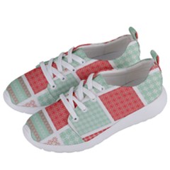 Christmas Greeting Card Design Women s Lightweight Sports Shoes by nate14shop