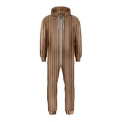 Background-wood Pattern Hooded Jumpsuit (kids)