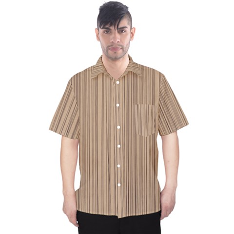 Background-wood Pattern Men s Hawaii Shirt by nate14shop