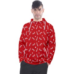 Christmas Pattern,love Red Men s Pullover Hoodie by nate14shop
