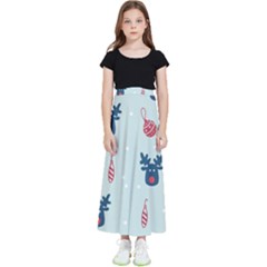 Christmas-jewelry Bell Kids  Flared Maxi Skirt by nate14shop