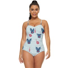 Christmas-jewelry Bell Retro Full Coverage Swimsuit