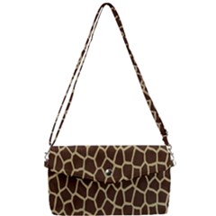 Giraffe Removable Strap Clutch Bag by nate14shop