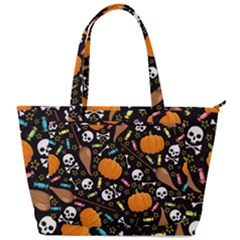 Halloween Pattern 3 Back Pocket Shoulder Bag  by designsbymallika