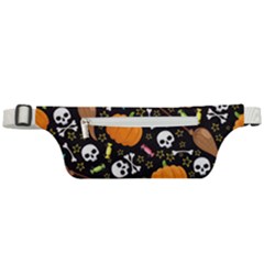 Halloween Pattern 3 Active Waist Bag by designsbymallika