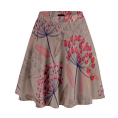 Cherry Love High Waist Skirt by designsbymallika