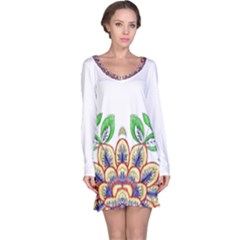 Im Fourth Dimension Colour 6 Long Sleeve Nightdress by imanmulyana