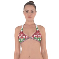 Im Fourth Dimension Colour 9 Halter Neck Bikini Top