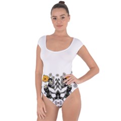 Im Fourth Dimension Colour 10 Short Sleeve Leotard 