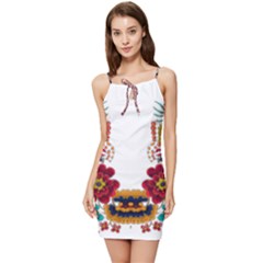 IM Fourth Dimension Colour 12 Summer Tie Front Dress