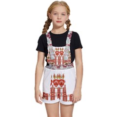 IM Fourth Dimension Colour 13 Kids  Short Overalls