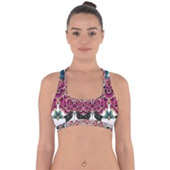 Im Fourth Dimension Colour 14 Cross Back Hipster Bikini Top 