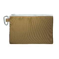Gold Canvas Cosmetic Bag (large)