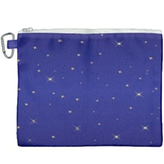 Gold-blue Canvas Cosmetic Bag (XXXL)