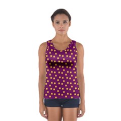 Stars,yellow Purple Sport Tank Top  by nate14shop