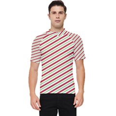 Stripes Men s Short Sleeve Rash Guard