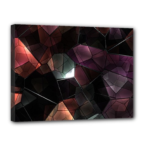 Crystals background designluxury Canvas 16  x 12  (Stretched)