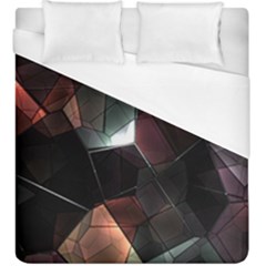 Crystals background designluxury Duvet Cover (King Size)