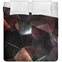 Crystals background designluxury Duvet Cover Double Side (King Size)