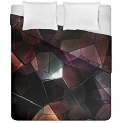 Crystals background designluxury Duvet Cover Double Side (California King Size)