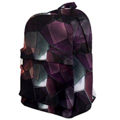 Crystals background designluxury Classic Backpack