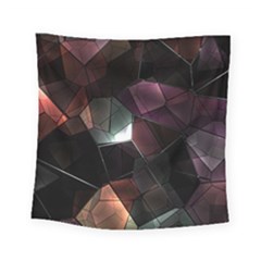 Crystals background designluxury Square Tapestry (Small)