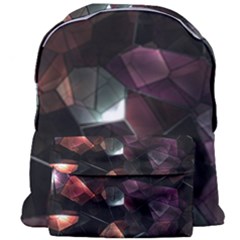 Crystals background designluxury Giant Full Print Backpack