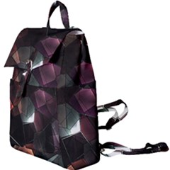 Crystals background designluxury Buckle Everyday Backpack