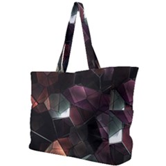 Crystals background designluxury Simple Shoulder Bag