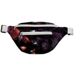 Crystals Background Designluxury Fanny Pack by Jancukart