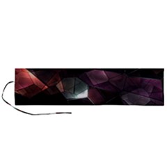 Crystals background designluxury Roll Up Canvas Pencil Holder (L)