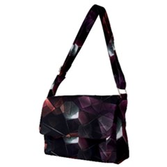 Crystals background designluxury Full Print Messenger Bag (M)