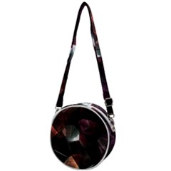 Crystals Background Designluxury Crossbody Circle Bag