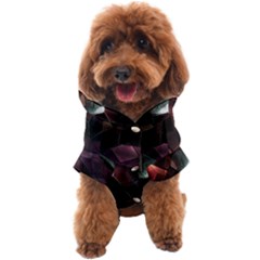 Crystals background designluxury Dog Coat