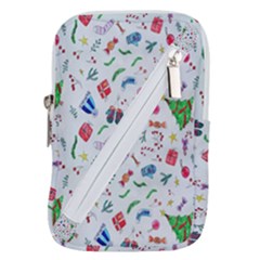 Wallpaper Special Christmas Belt Pouch Bag (large)