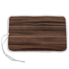 Texture Wood,dark Pen Storage Case (m) by nate14shop