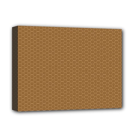 Template-wood Design Deluxe Canvas 16  X 12  (stretched)  by nateshop