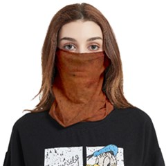 Brown Face Covering Bandana (two Sides) by nateshop