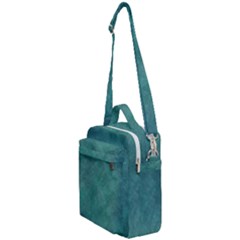 Dark Green Abstract Crossbody Day Bag by nateshop