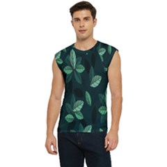 Leaves Men s Raglan Cap Sleeve Tee