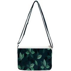 Leaves Double Gusset Crossbody Bag by nateshop