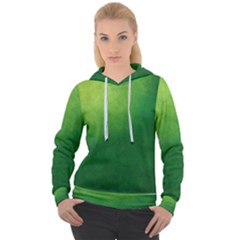 Light Green Abstract Women s Overhead Hoodie