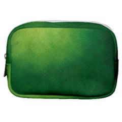 Light Green Abstract Make Up Pouch (Small)