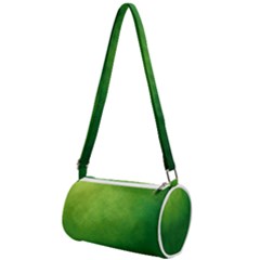 Light Green Abstract Mini Cylinder Bag by nateshop