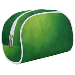 Light Green Abstract Make Up Case (Medium)