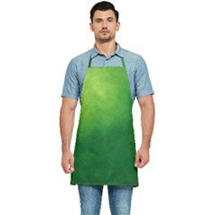 Light Green Abstract Kitchen Apron