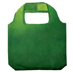 Light Green Abstract Premium Foldable Grocery Recycle Bag by nateshop