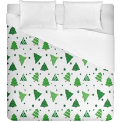 Christmas-trees Duvet Cover (king Size) by nateshop