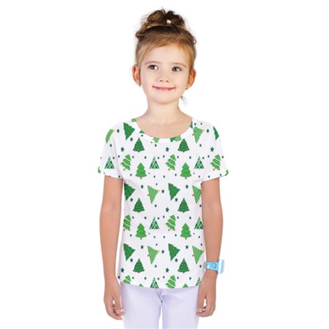 Christmas-trees Kids  One Piece Tee by nateshop